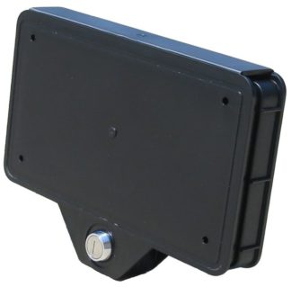 DrySpec Stash Box Lockable License Plate Storage Box