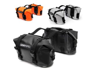 DrySpec D20 Waterproof Motorcycle Drybag Saddle Bag System | 40L
