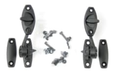 MRA replacement bolt-on hinge set for X-Creen Touring windscreens