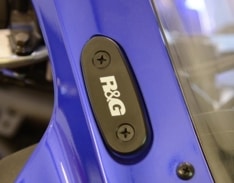 R&G Racing Mirror Blanking Plates for Yamaha YZF-R3 ’19